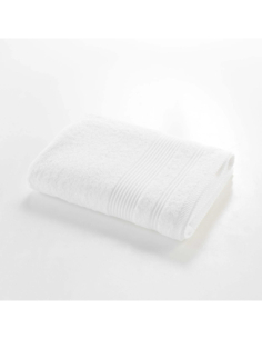 Drap de douche blanc 70x130 cm – Éponge 500g/m² | Collection Tendresse