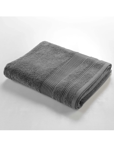 Drap de bain gris anthracite 90x150 cm – Éponge 500g/m² | Collection T