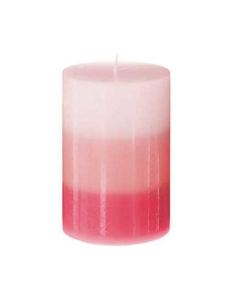 Bougie Nina Trio parfumée Rose 7x10 cm