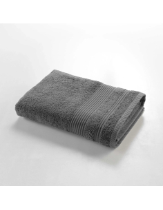 Drap de douche gris anthracite 70x130 cm – Éponge 500g/m² | Collection