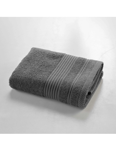 Serviette de toilette gris anthracite 50x90 cm – Éponge 500g/m² | Tend