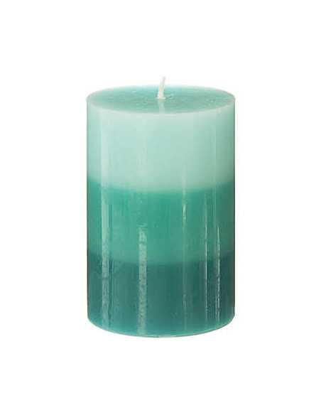 Bougie Nina Trio parfumée Fleur Tiaré 7x10 cm