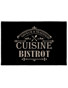 Tapis rectangle 40x60 cm saveur – Imprimé