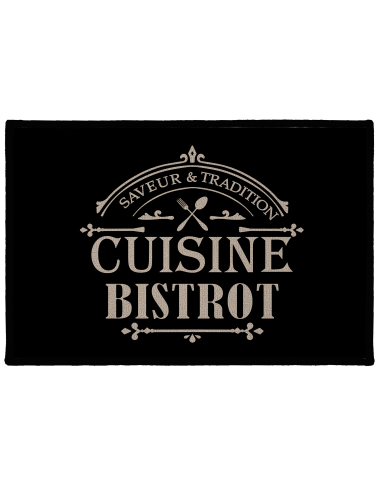 Tapis rectangle 40x60 cm saveur – Imprimé