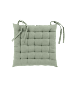 Assise de chaise matelassée 38x38 cm Twily – Sauge