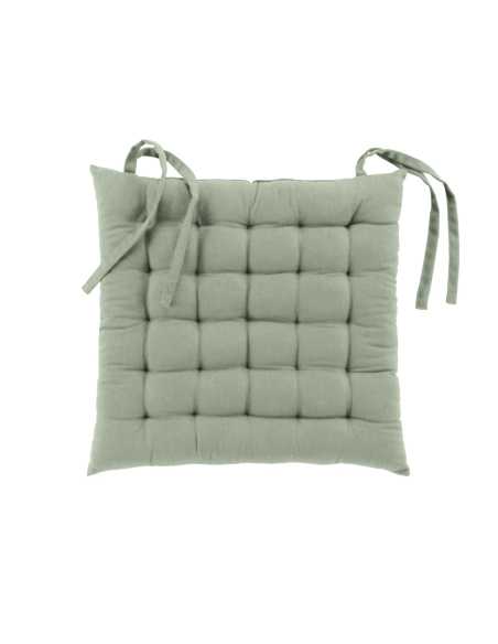 Assise de chaise matelassée 38x38 cm Twily – Sauge