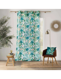 Coussin déhoussable 45x45 cm Aloha – imprimé métallisé 2