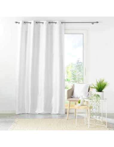 Housse de coussin 40x40 cm Shana shantung – Blanc