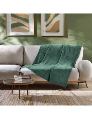 Plaid flanelle 125x150 cm Flanou – Cèdre