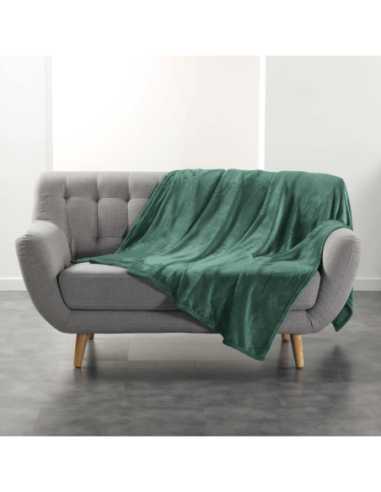 Plaid flanelle 180x220 cm – Cèdre