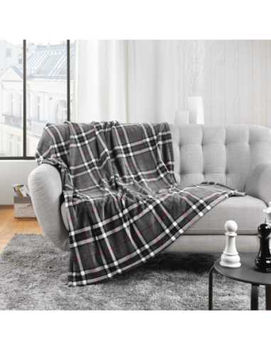 Plaid poche-pieds 125x150 cm Scottish sherpa – imprimé