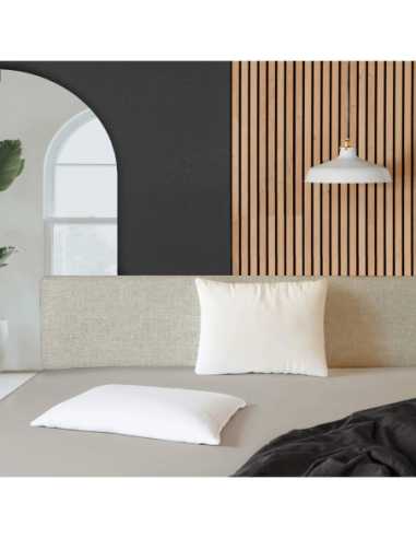 Taie d'oreiller 63x63 cm microfib Oscar – Blanc