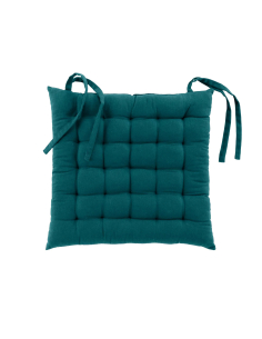 Assise de chaise matelassée 38x38 cm Twily – Emeraude