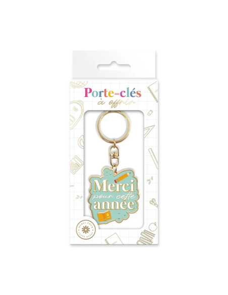 Porte-clés Merci pour cette année | Petit cadeau maîtresse