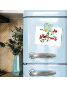 Magnet Merci pour cette année | Petit cadeau maîtresse fin d'année 2