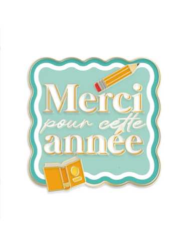Magnet Merci pour cette année | Petit cadeau maîtresse fin d'année