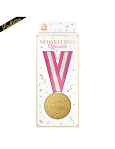 Médaille d'or Super diplomée | Cadeau remise de diplôme original