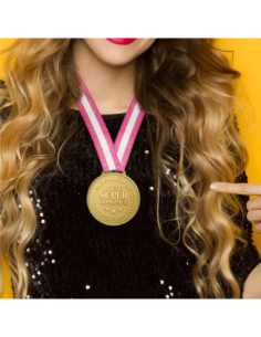 Médaille d'or Super diplomée | Cadeau remise de diplôme original 2