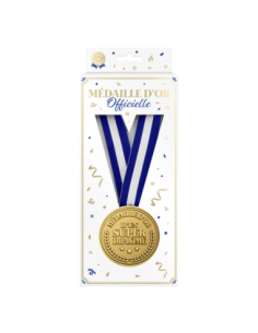 Médaille d'or Super diplomé | Cadeau remise de diplôme original