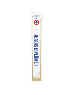 Écharpe Je suis diplomé | Accessoire remise de diplôme