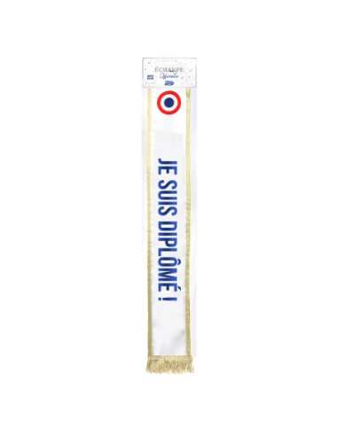 Écharpe Je suis diplomé | Accessoire remise de diplôme