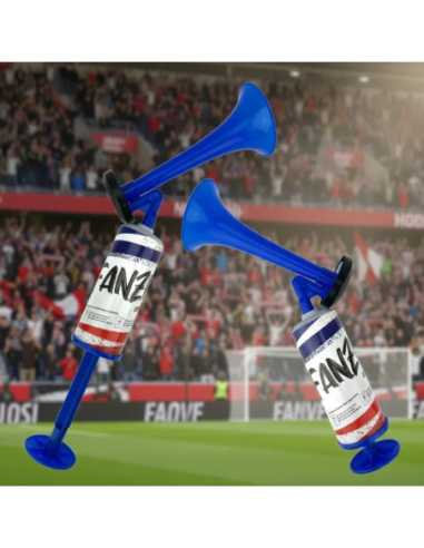 Corne de Supporter Manuelle Bleu-Blanc-Rouge France | marcheauxaffaires.fr