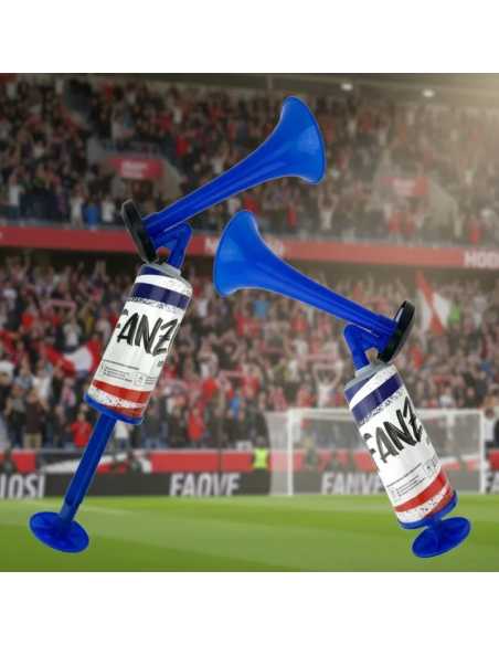Corne de Supporter Manuelle Bleu-Blanc-Rouge France | marcheauxaffaires.fr