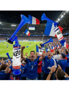Corne de Supporter Manuelle Bleu-Blanc-Rouge France | marcheauxaffaires.fr 2