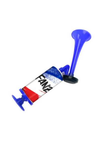 Corne de Supporter Manuelle Bleu-Blanc-Rouge France | marcheauxaffaires.fr