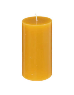 Bougie Hugo Jaune 6,8x14 cm