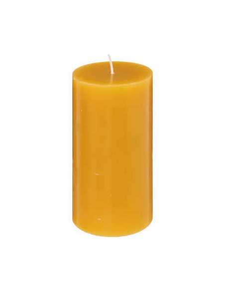 Bougie Hugo Jaune 6,8x14 cm