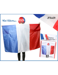 Drapeau France Supporter Bleu-Blanc-Rouge 90x150 cm | marcheauxaffaires.fr