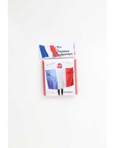 Drapeau France Supporter Bleu-Blanc-Rouge 90x150 cm | marcheauxaffaires.fr