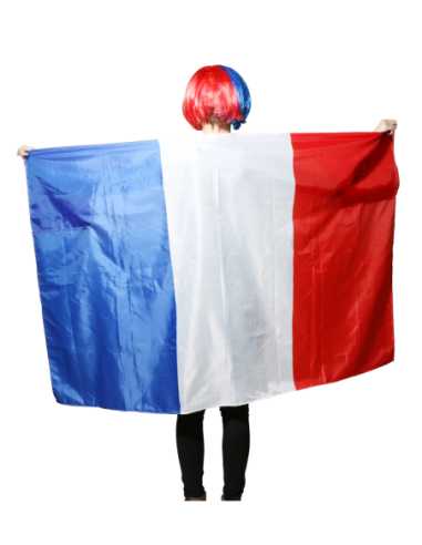 Drapeau France Supporter Bleu-Blanc-Rouge 90x150 cm | marcheauxaffaires.fr