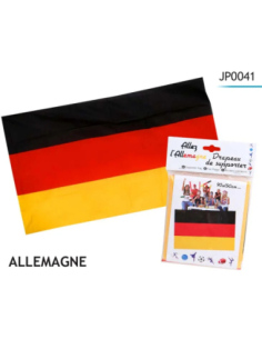 Drapeau Allemagne Supporter 90x150 cm | marcheauxaffaires.fr