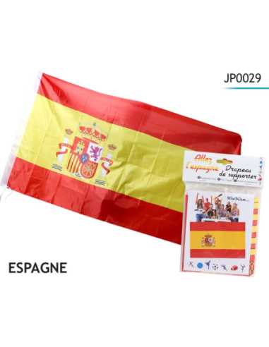 Drapeau Espagne Supporter 90x150 cm | marcheauxaffaires.fr