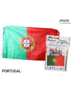 Drapeau Portugal Supporter 90x150 cm | marcheauxaffaires.fr