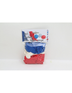 Lot 30 Ballons Baudruche Bleu-Blanc-Rouge France | marcheauxaffaires.fr 2