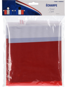 Écharpe Supporter Bleu-Blanc-Rouge France 150x90 cm | marcheauxaffaires.fr
