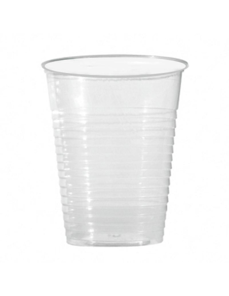 100 gobelets transparents réutilisables 20cl
