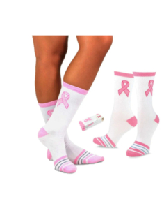 Chaussettes ruban rose Octobre Rose - T36-39