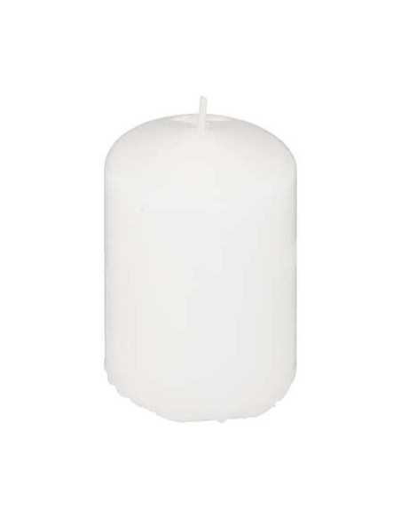 Bougie VTV Blanche 5x7,5 cm Lot de 3