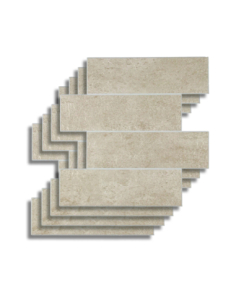 Crédence adhésive 3D Pierre Naturelle - lot de 4 2