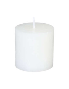 Bougie VTV Olia Blanche diamètre 4,5 cm Lot de 4