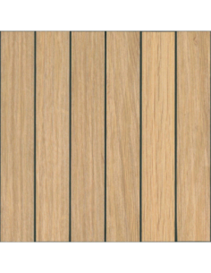 Crédence adhésive 3D Lato Effet Bois - lot de 4