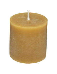 Bougie VTV Olia Jaune diamètre 4,5 cm Lot de 4