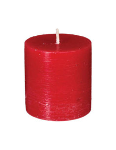 Bougie VTV Olia Rouge diamètre 4,5 cm Lot de 4