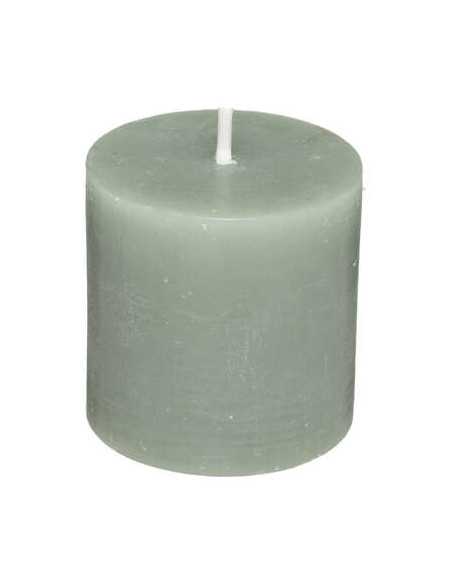 Bougie VTV Olia Vert Eucalyptus diamètre 4,5 cm Lot de 4
