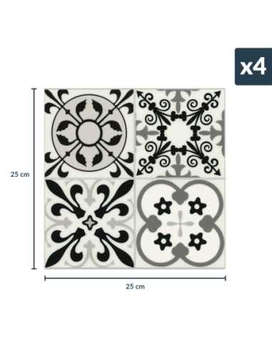 Crédence adhésive 3D Karel - lot de 4
