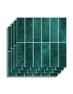 Crédence adhésive 3D Kalix Émeraude - lot de 4 2